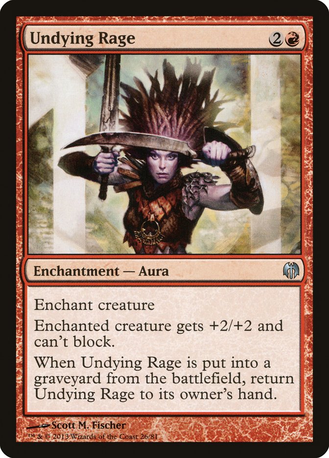 Undying Rage [Duel Decks: Heroes vs. Monsters] | Dragon's Lair Comics and Fantasy Houston TX