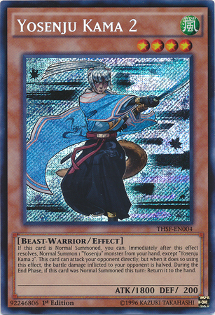 Yosenju Kama 2 [THSF-EN004] Secret Rare | Dragon's Lair Comics and Fantasy Houston TX