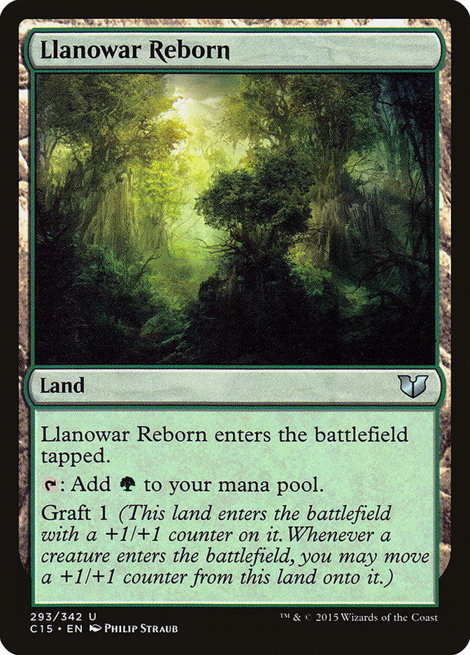 Llanowar Reborn [Commander 2015] | Dragon's Lair Comics and Fantasy Houston TX