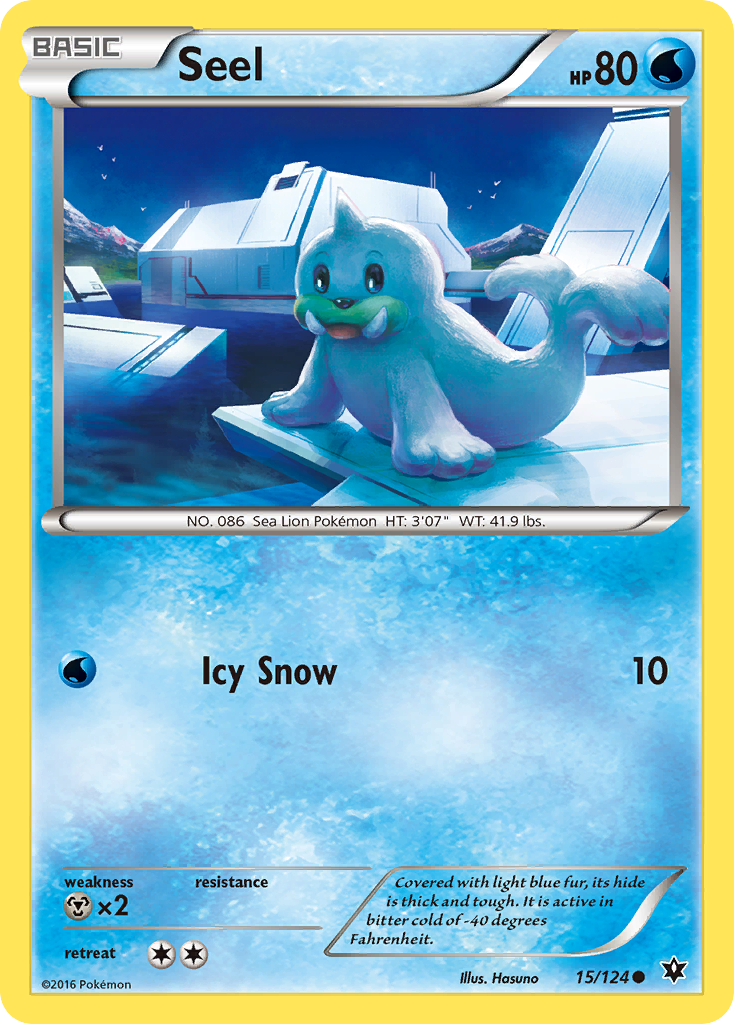 Seel (15/124) [XY: Fates Collide] | Dragon's Lair Comics and Fantasy Houston TX
