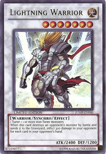 Lightning Warrior [JUMP-EN046] Ultra Rare | Dragon's Lair Comics and Fantasy Houston TX
