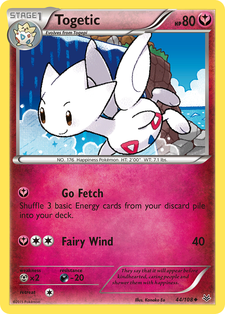 Togetic (44/108) [XY: Roaring Skies] | Dragon's Lair Comics and Fantasy Houston TX