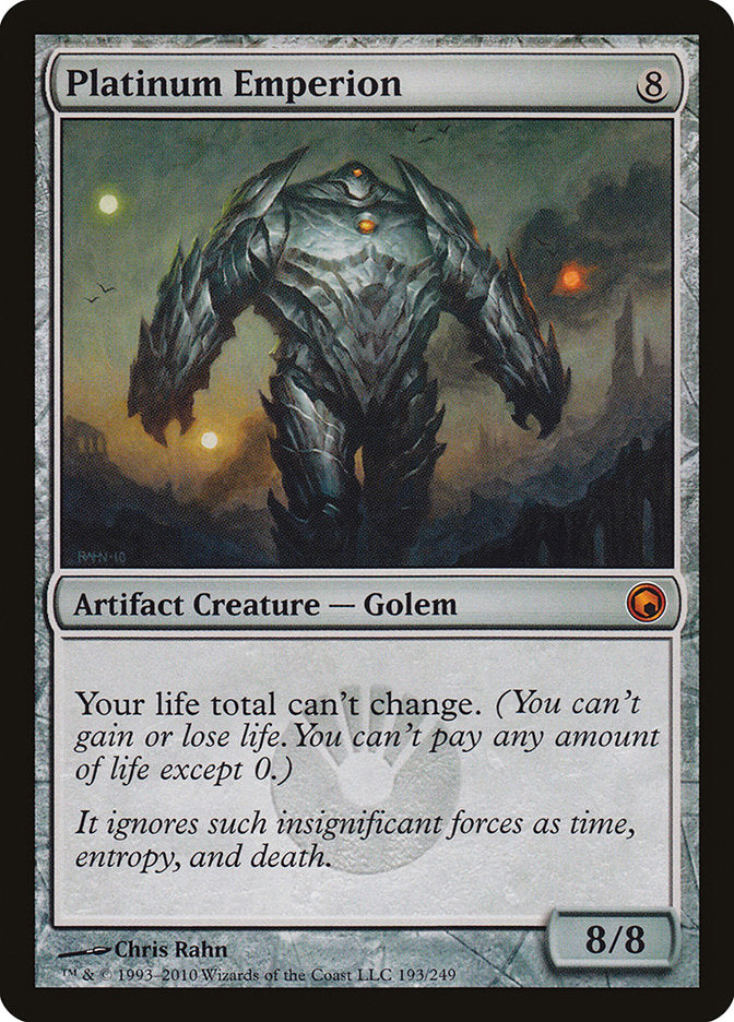 Platinum Emperion [Scars of Mirrodin] | Dragon's Lair Comics and Fantasy Houston TX