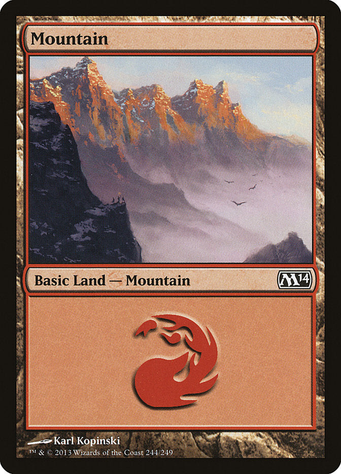 Mountain (244) [Magic 2014] | Dragon's Lair Comics and Fantasy Houston TX