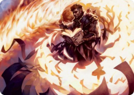 Revel in Silence Art Card [Strixhaven: School of Mages Art Series] | Dragon's Lair Comics and Fantasy Houston TX