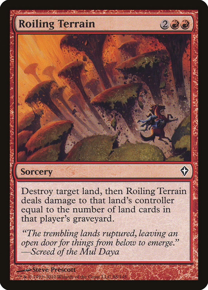 Roiling Terrain [Worldwake] | Dragon's Lair Comics and Fantasy Houston TX