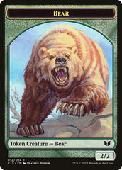 Bear // Spider Double-Sided Token [Commander 2015 Tokens] | Dragon's Lair Comics and Fantasy Houston TX