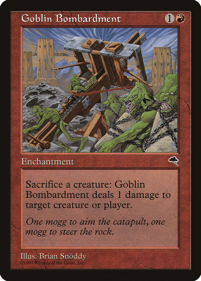 Goblin Bombardment [Tempest] | Dragon's Lair Comics and Fantasy Houston TX