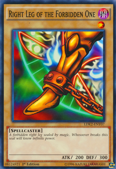 Right Leg of the Forbidden One [LDK2-ENY07] Common | Dragon's Lair Comics and Fantasy Houston TX