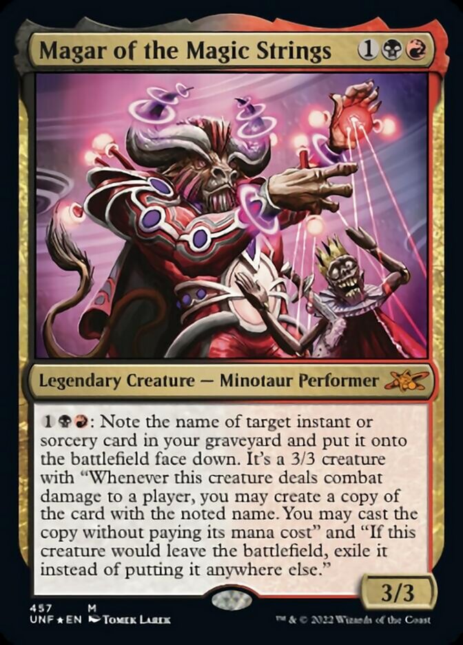 Magar of the Magic Strings (Galaxy Foil) [Unfinity] | Dragon's Lair Comics and Fantasy Houston TX