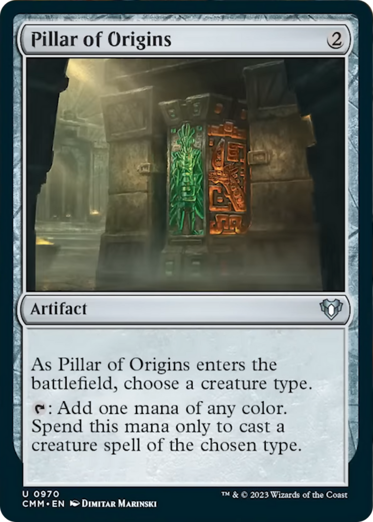 Pillar of Origins [Commander Masters] | Dragon's Lair Comics and Fantasy Houston TX