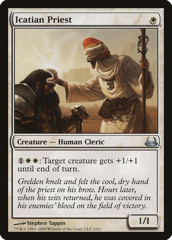 Icatian Priest [Duel Decks: Divine vs. Demonic] | Dragon's Lair Comics and Fantasy Houston TX