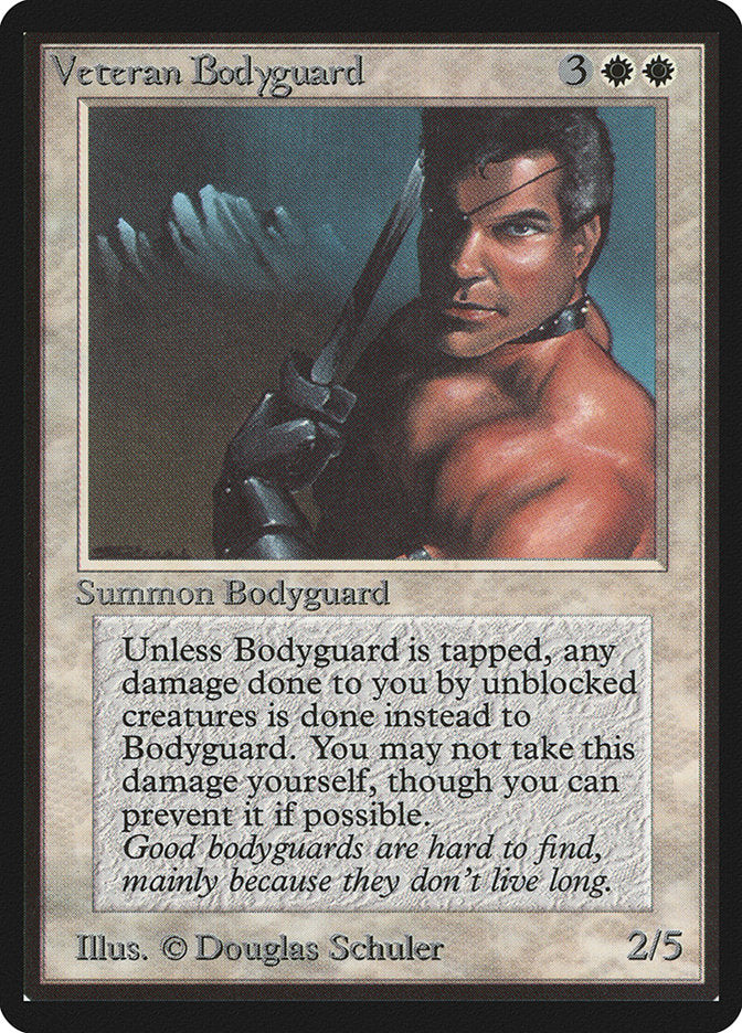 Veteran Bodyguard [Beta Edition] | Dragon's Lair Comics and Fantasy Houston TX