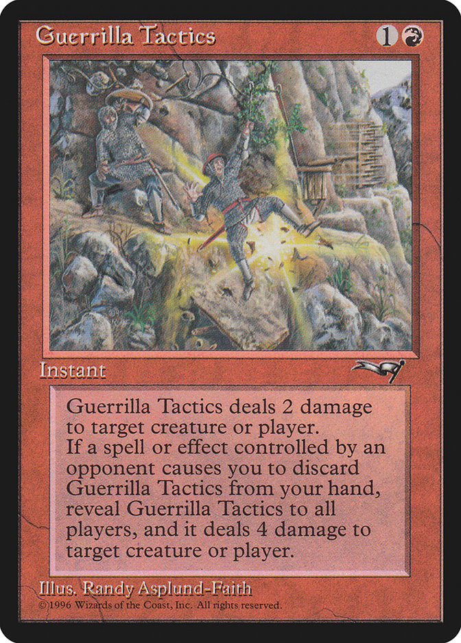 Guerrilla Tactics (Falling) [Alliances] | Dragon's Lair Comics and Fantasy Houston TX