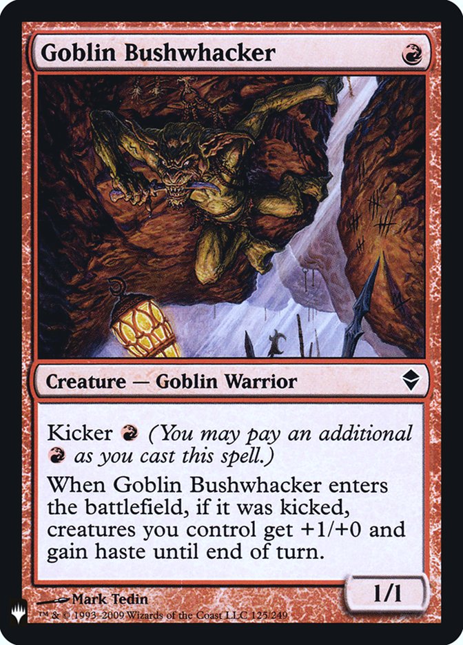 Goblin Bushwhacker [Mystery Booster] | Dragon's Lair Comics and Fantasy Houston TX