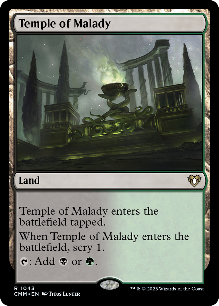 Temple of Malady [Commander Masters] | Dragon's Lair Comics and Fantasy Houston TX