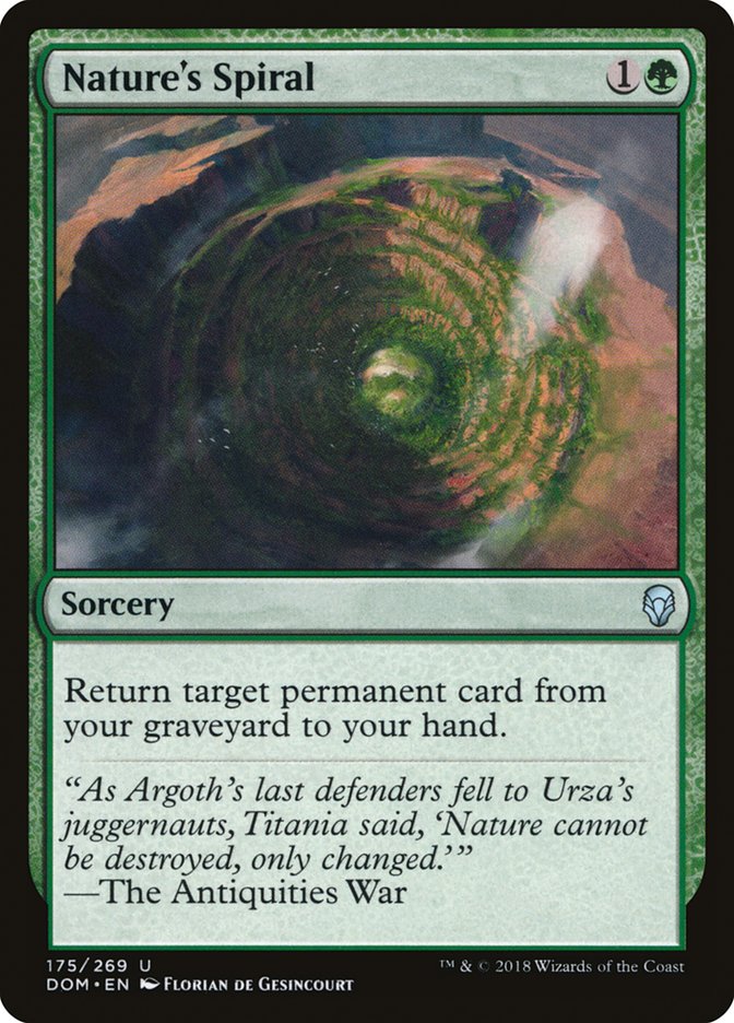 Nature's Spiral [Dominaria] | Dragon's Lair Comics and Fantasy Houston TX