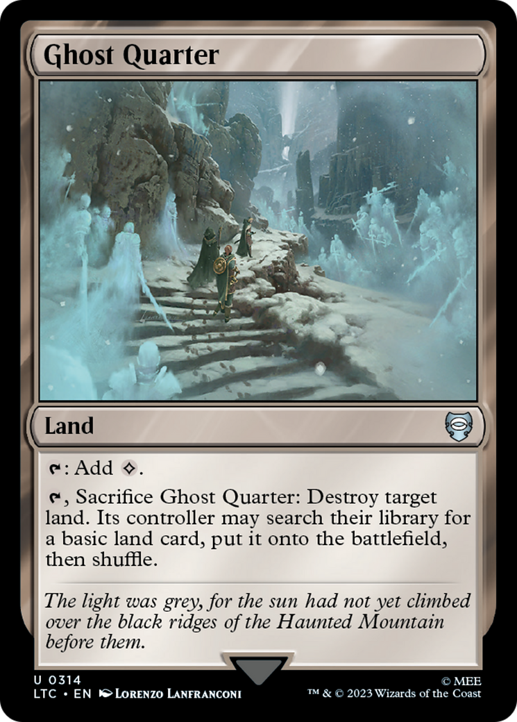 Ghost Quarter [The Lord of the Rings: Tales of Middle-Earth Commander] | Dragon's Lair Comics and Fantasy Houston TX