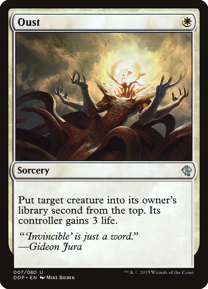 Oust [Duel Decks: Zendikar vs. Eldrazi] | Dragon's Lair Comics and Fantasy Houston TX