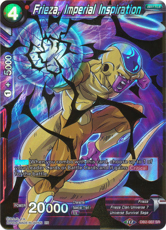 Frieza, Imperial Inspiration (DB2-007) [Divine Multiverse] | Dragon's Lair Comics and Fantasy Houston TX