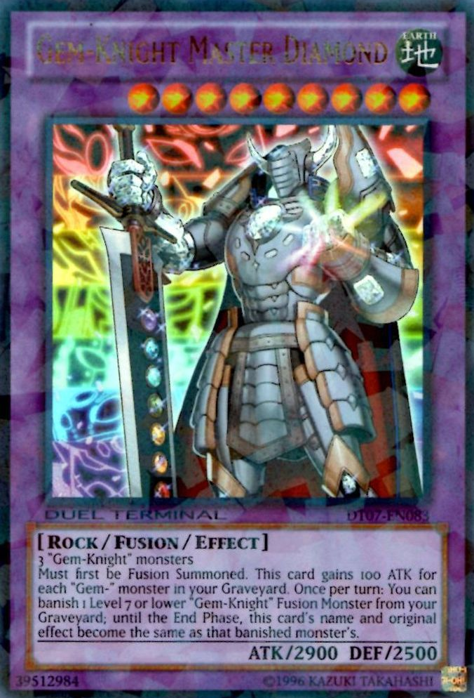 Gem-Knight Master Diamond [DT07-EN083] Ultra Rare | Dragon's Lair Comics and Fantasy Houston TX