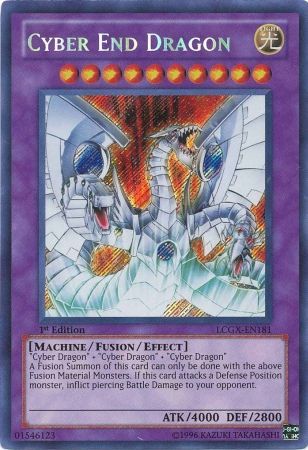 Cyber End Dragon [LCGX-EN181] Secret Rare | Dragon's Lair Comics and Fantasy Houston TX