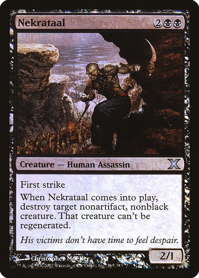 Nekrataal (Premium Foil) [Tenth Edition] | Dragon's Lair Comics and Fantasy Houston TX