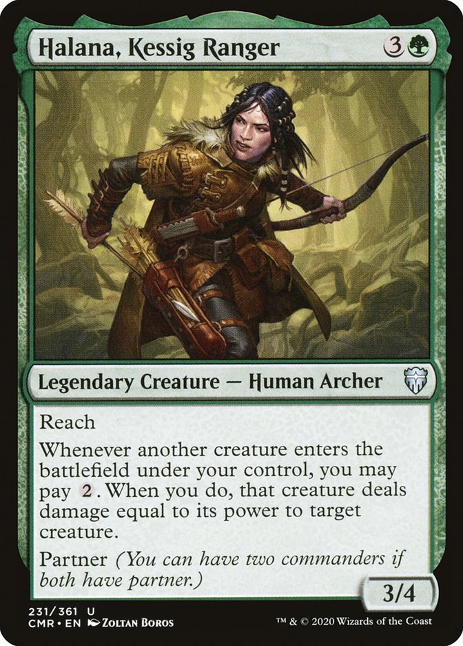 Halana, Kessig Ranger [Commander Legends] | Dragon's Lair Comics and Fantasy Houston TX