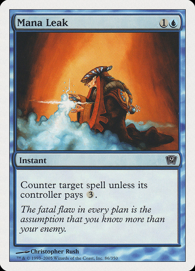 Mana Leak [Ninth Edition] | Dragon's Lair Comics and Fantasy Houston TX