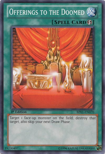 Offerings to the Doomed [BP01-EN070] Common | Dragon's Lair Comics and Fantasy Houston TX