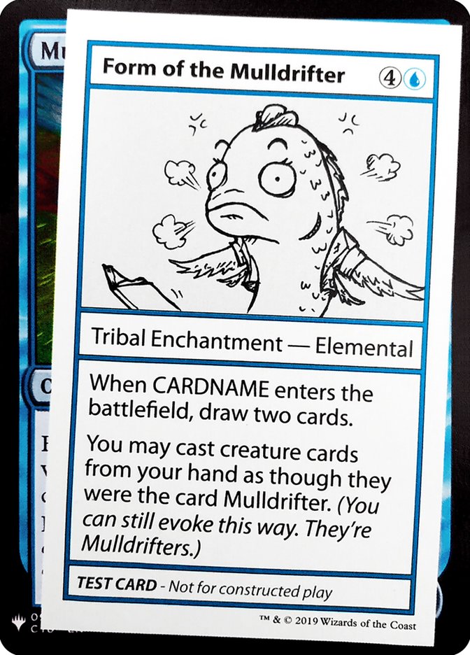 Form of the Mulldrifter [Mystery Booster Playtest Cards] | Dragon's Lair Comics and Fantasy Houston TX