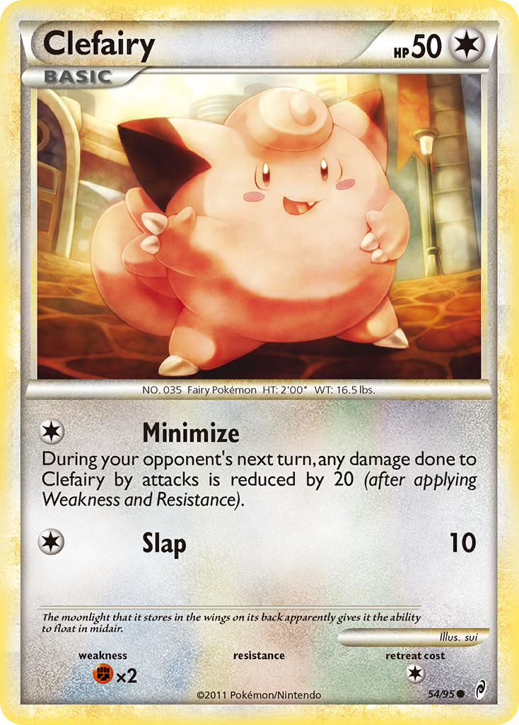 Clefairy (54/95) [HeartGold & SoulSilver: Call of Legends] | Dragon's Lair Comics and Fantasy Houston TX