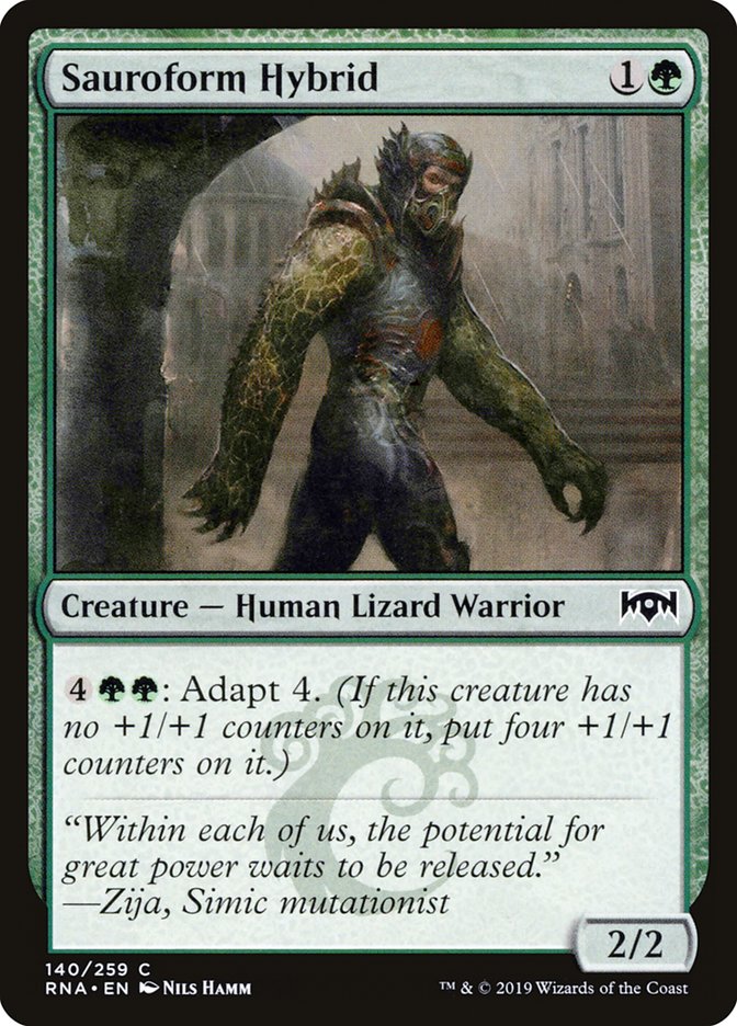Sauroform Hybrid [Ravnica Allegiance] | Dragon's Lair Comics and Fantasy Houston TX