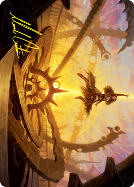 Katilda's Rising Dawn Art Card (Gold-Stamped Signature) [Innistrad: Crimson Vow Art Series] | Dragon's Lair Comics and Fantasy Houston TX