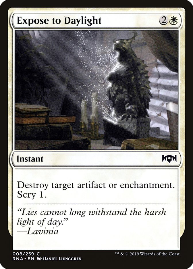 Expose to Daylight [Ravnica Allegiance] | Dragon's Lair Comics and Fantasy Houston TX