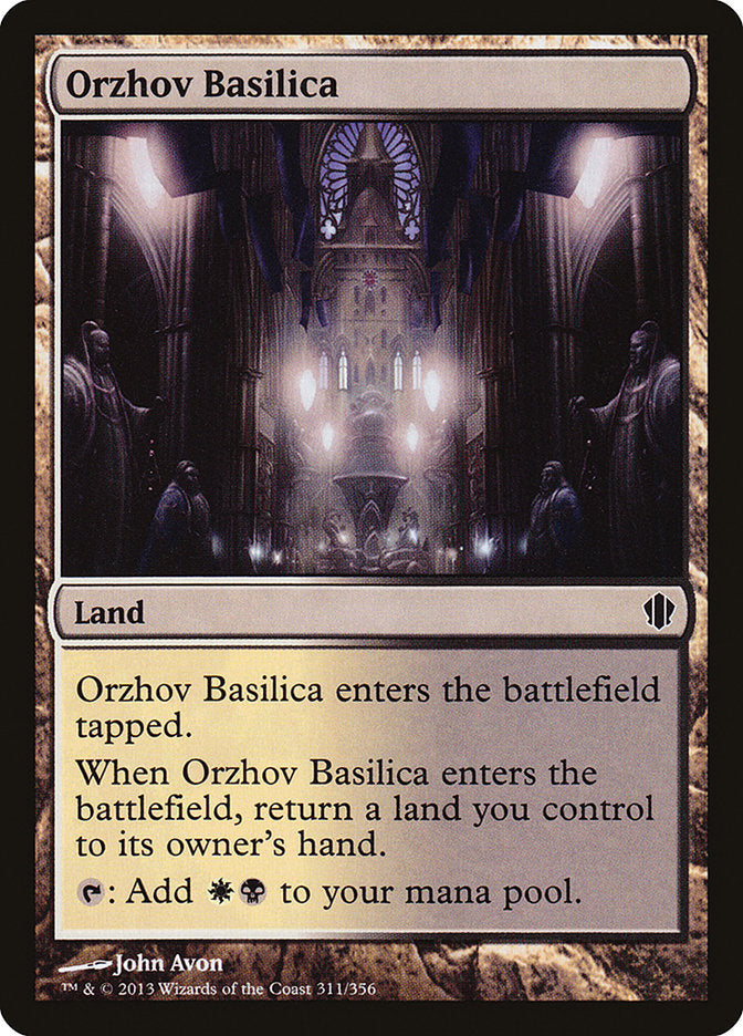 Orzhov Basilica [Commander 2013] | Dragon's Lair Comics and Fantasy Houston TX