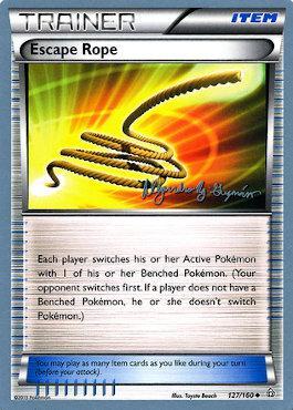 Escape Rope (127/160) (Primal Groudon - Alejandro Ng-Guzman) [World Championships 2015] | Dragon's Lair Comics and Fantasy Houston TX