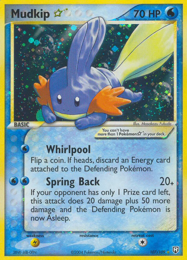 Mudkip Star (107/109) [EX: Team Rocket Returns] | Dragon's Lair Comics and Fantasy Houston TX