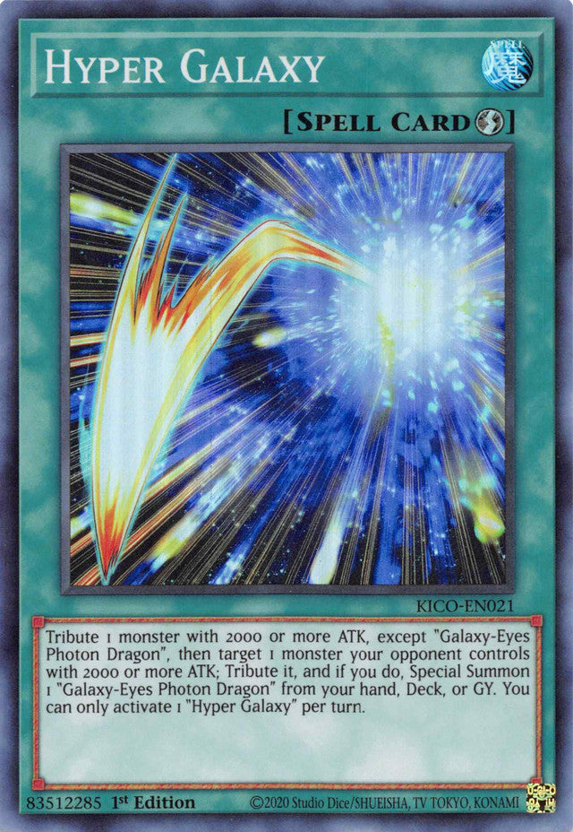 Hyper Galaxy (Super Rare) [KICO-EN021] Super Rare | Dragon's Lair Comics and Fantasy Houston TX