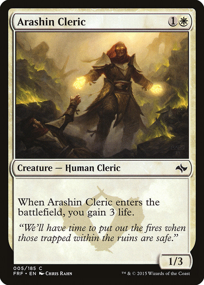 Arashin Cleric [Fate Reforged] | Dragon's Lair Comics and Fantasy Houston TX