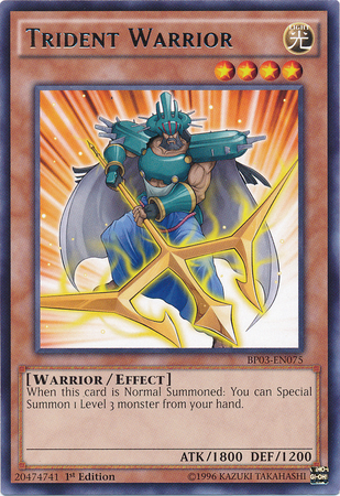 Trident Warrior [BP03-EN075] Rare | Dragon's Lair Comics and Fantasy Houston TX