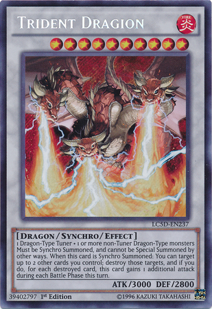 Trident Dragion [LC5D-EN237] Secret Rare | Dragon's Lair Comics and Fantasy Houston TX