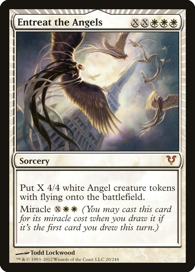 Entreat the Angels [Avacyn Restored] | Dragon's Lair Comics and Fantasy Houston TX