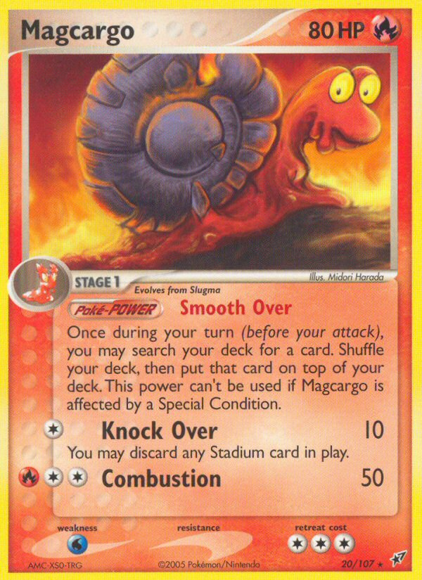 Magcargo (20/107) [EX: Deoxys] | Dragon's Lair Comics and Fantasy Houston TX