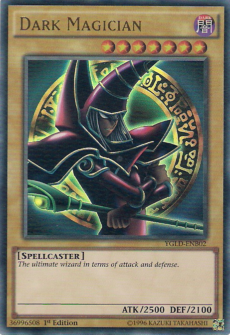 Dark Magician [YGLD-ENB02] Ultra Rare | Dragon's Lair Comics and Fantasy Houston TX