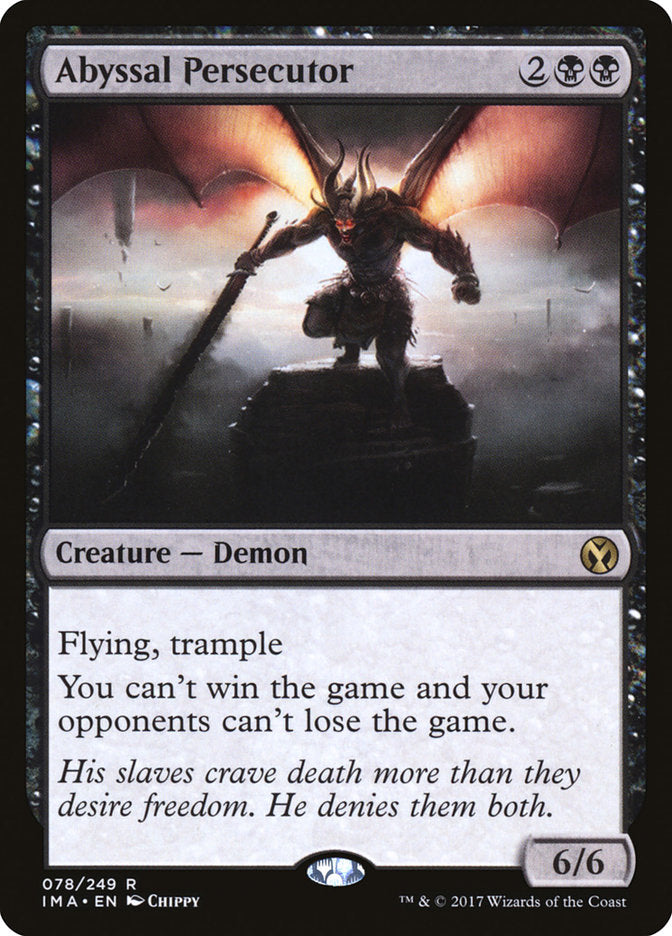 Abyssal Persecutor [Iconic Masters] | Dragon's Lair Comics and Fantasy Houston TX