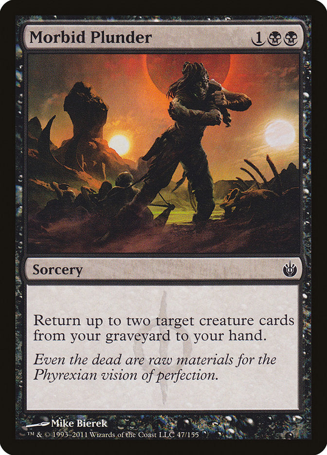 Morbid Plunder [Mirrodin Besieged] | Dragon's Lair Comics and Fantasy Houston TX