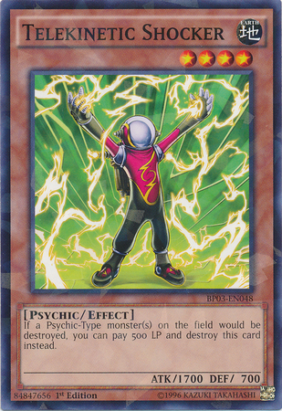 Telekinetic Shocker [BP03-EN048] Shatterfoil Rare | Dragon's Lair Comics and Fantasy Houston TX