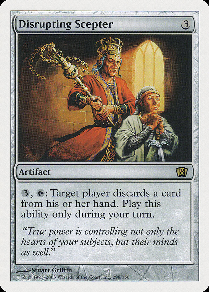 Disrupting Scepter [Eighth Edition] | Dragon's Lair Comics and Fantasy Houston TX