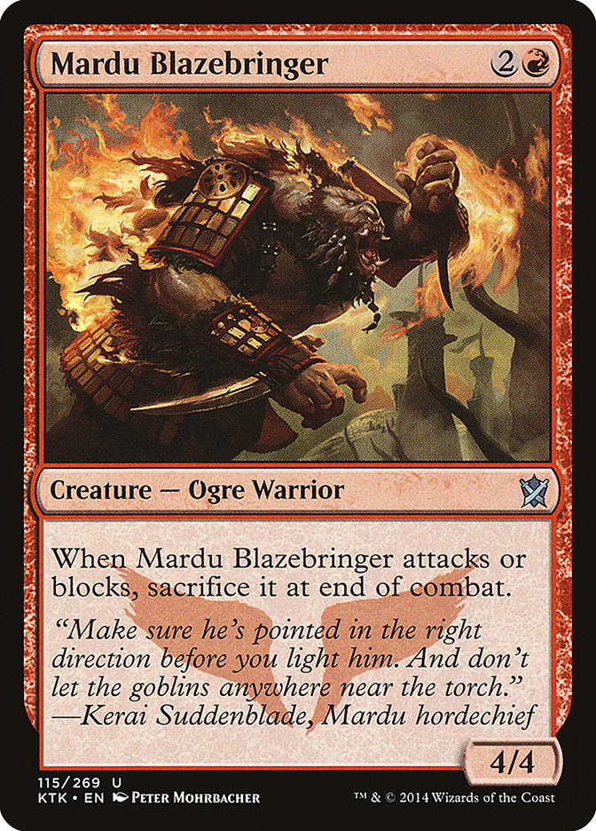 Mardu Blazebringer [Khans of Tarkir] | Dragon's Lair Comics and Fantasy Houston TX